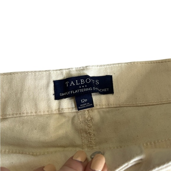 Talbots Simply Flattering 5 Pocket Jeans in Natural - Picture 6 of 6